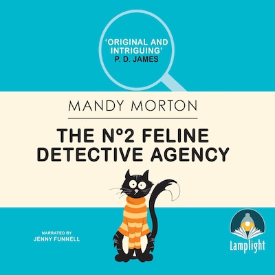 The No 2 Feline Detective Agency – omslag til lydbogen af Mandy Morton