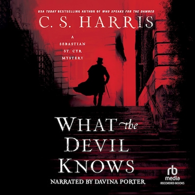 What the Devil Knows – omslag til lydbogen af C. S. Harris