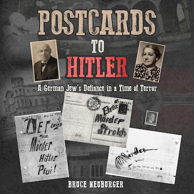 Postcards to Hitler – omslag til lydbogen af Bruce Neuburger