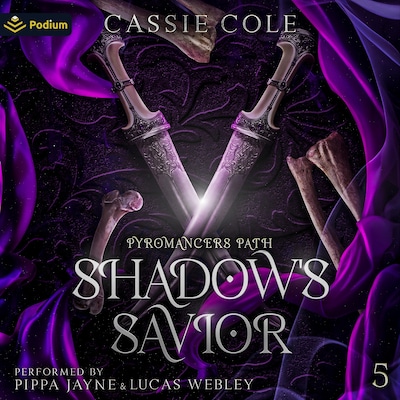 Shadow's Savior – omslag til lydbogen af Cassie Cole