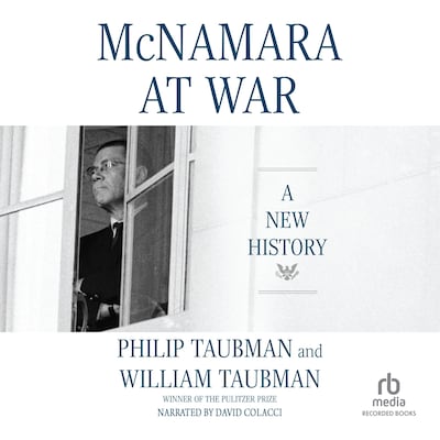 McNamara at War – omslag til lydbogen af Philip Taubman, William Taubman