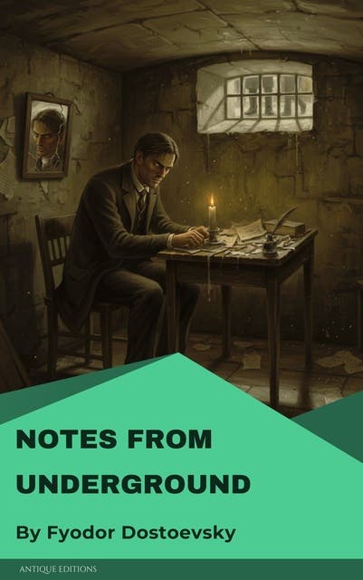 Notes from Underground – omslag til lydbogen af Fyodor Mikhailovich Dostoyevsky