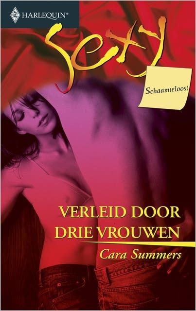 Verleid door drie vrouwen: schaamteloos – omslag van het luisterboek van Cara Summers