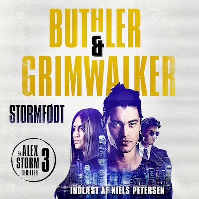 Stormfødt - 3 – omslag til lydbogen af Dan Buthler, Leffe Grimwalker