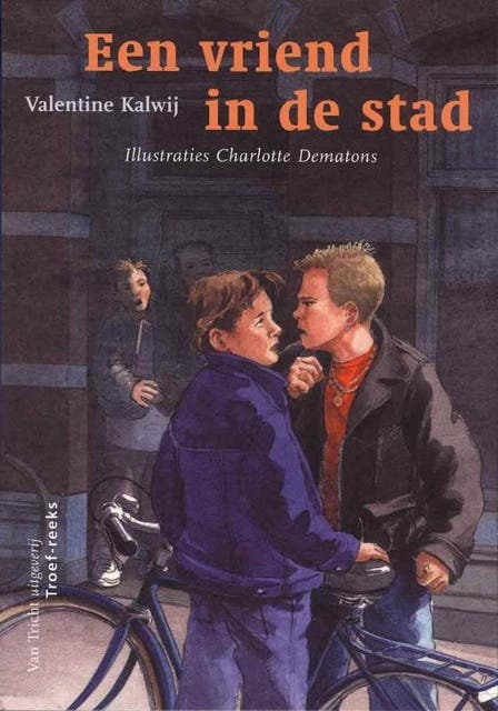 Een vriend in de stad – omslag van het luisterboek van Valentine Kalwij