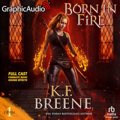 Born In Fire [Dramatized Adaptation] – omslag til lydbogen af K.F. Breene