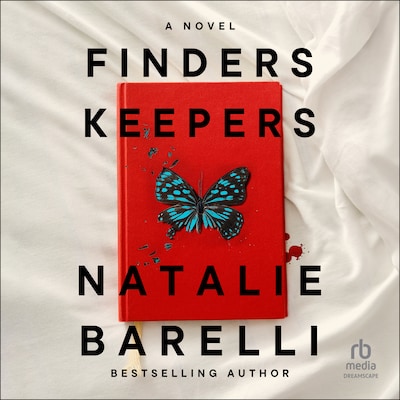 Finders Keepers – omslag til lydbogen af Natalie Barelli