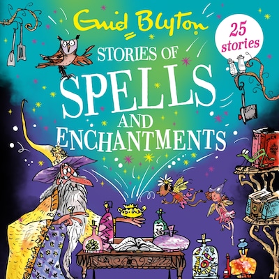 Stories of Spells and Enchantments – omslag til lydbogen af Enid Blyton