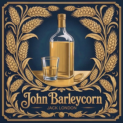 John Barleycorn – omslag til lydbogen af Jack London