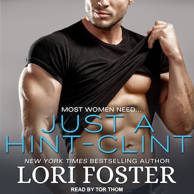 Just A Hint - Clint – omslag til lydbogen af Lori Foster