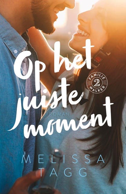 Op het juiste moment – omslag van het luisterboek van Melissa Tagg