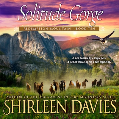 Solitude Gorge – omslag til lydbogen af Shirleen Davies