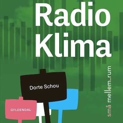 små mellem_rum. Radio Klima – omslag til lydbogen af Dorte Schou