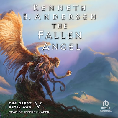 The Fallen Angel – omslag til lydbogen af Kenneth B. Andersen