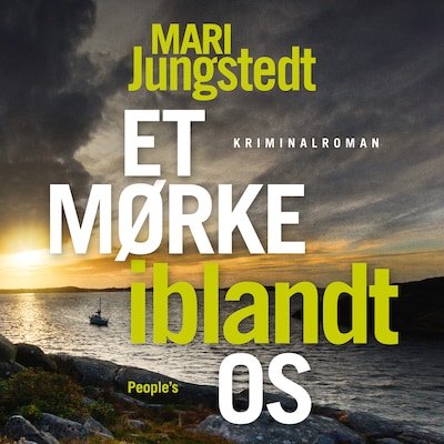 Et mørke iblandt os – omslag til lydbogen af Mari Jungstedt