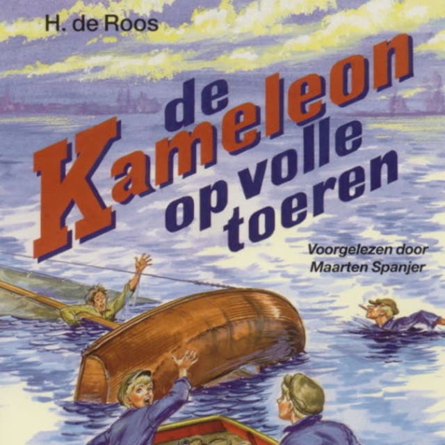 De Kameleon op volle toeren – omslag van het luisterboek van Hotze de Roos