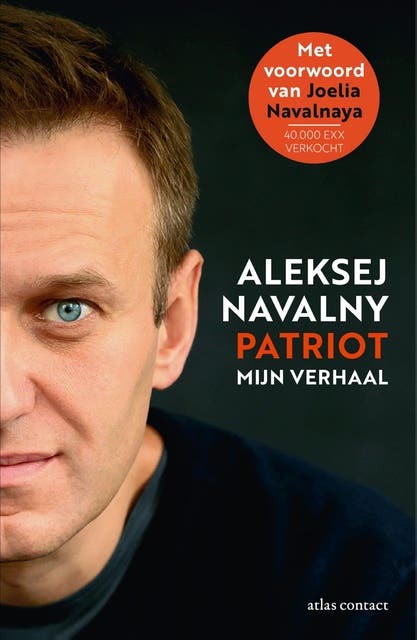 Patriot: mijn verhaal – omslag van het luisterboek van Aleksej Navalnyj