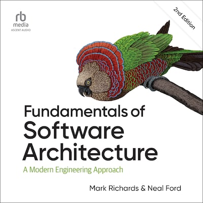 Fundamentals of Software Architecture – omslag til lydbogen af Mark Richards, Neal Ford