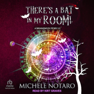 There's a Bat in My Room! – omslag til lydbogen af Michele Notaro