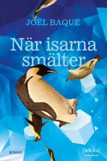 När isarna smälter – omslag till ljudboken av Joël Baque
