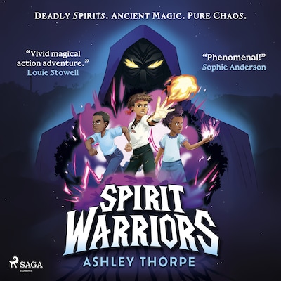 Spirit Warriors: A fast-paced, middle-grade fantasy adventure, perfect for Percy Jackson fans – omslag til lydbogen af Ashley Thorpe