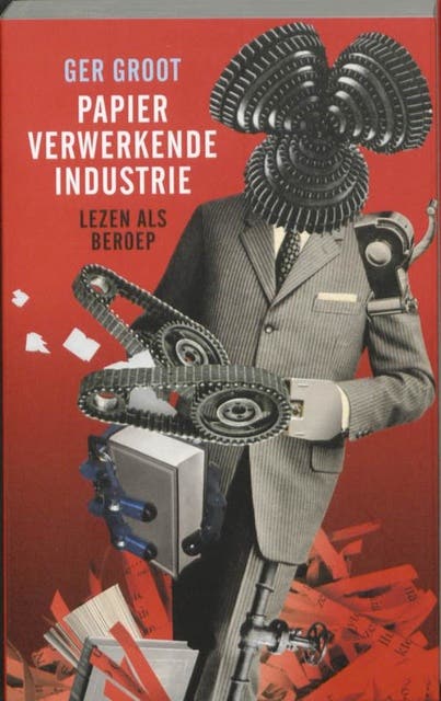 Papierverwerkende industrie: lezen als beroep – omslag van het luisterboek van Ger Groot