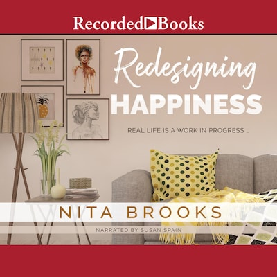 Redesigning Happiness – omslag til lydbogen af Nita Brooks