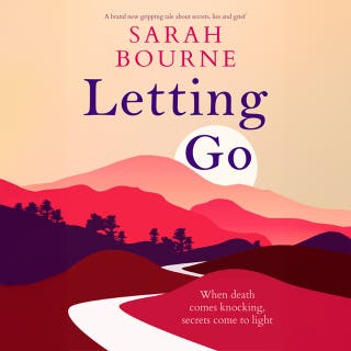 Letting Go – omslag till ljudboken av Sarah Bourne