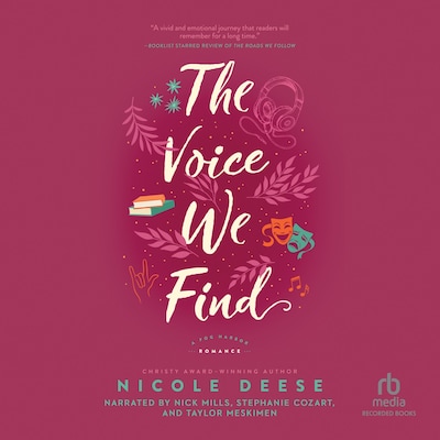 The Voice We Find – omslag til lydbogen af Nicole Deese