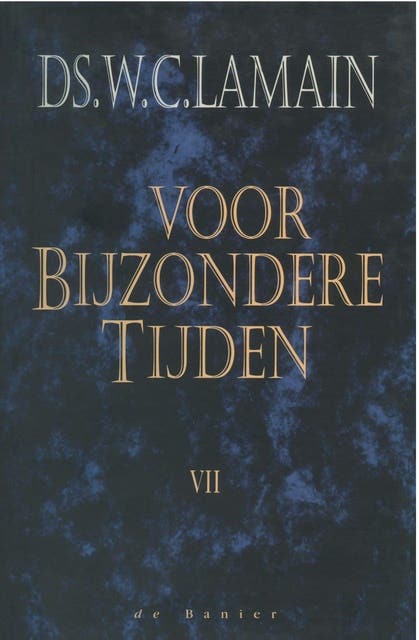 Voor bijzondere tijden 7 – omslag van het luisterboek van W.C. Lamain