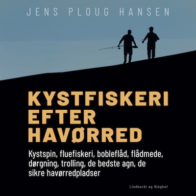 Kystfiskeri efter havørred. Kystspin, fluefiskeri, bobleflåd, flådmede, dørgning, trolling, de bedste agn, de sikre havørredpladser – omslag til lydbogen af Jens Ploug Hansen