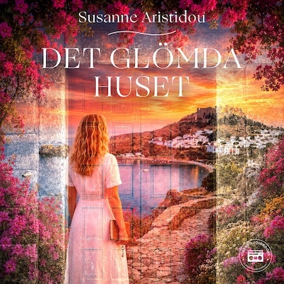 Det glömda huset – omslag till ljudboken av Susanne Aristidou