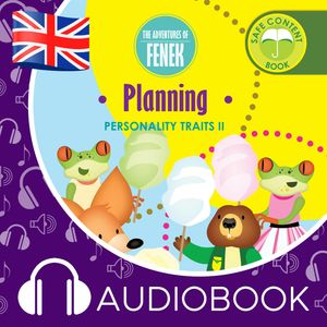 The Adventures of Fenek. Planning – okładka audiobooka, autor Dominika Gałka