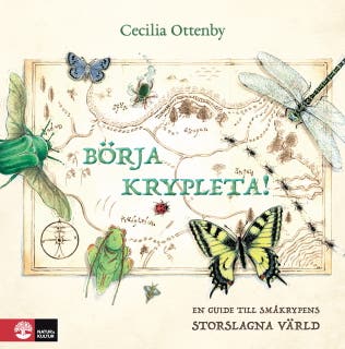 Börja krypleta! Epub3 – omslag till ljudboken av Cecilia Ottenby