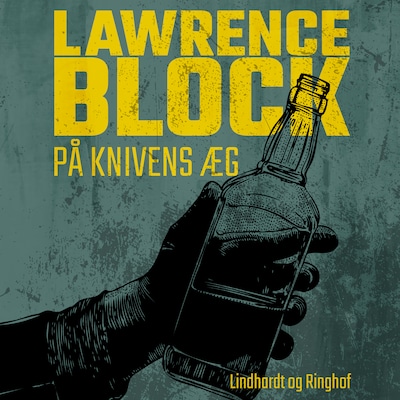 På knivens æg – omslag til lydbogen af Lawrence Block
