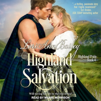 Highland Salvation – omslag til lydbogen af Lori Ann Bailey