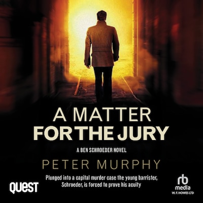 A Matter for the Jury – omslag til lydbogen af Peter Murphy