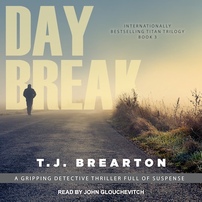 Daybreak – omslag til lydbogen af T. J. Brearton