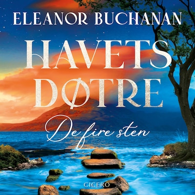 Havets døtre - De fire sten – omslag til lydbogen af Eleanor Buchanan