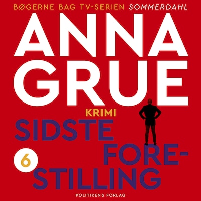 Sidste forestilling – omslag til lydbogen af Anna Grue