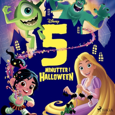 Fem minutter i halloween – omslag til lydbogen af Disney