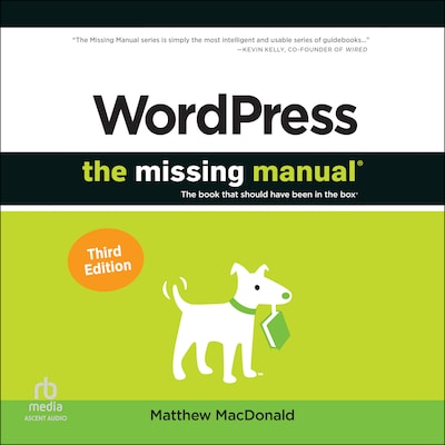 Wordpress – omslag til lydbogen af Matthew MacDonald