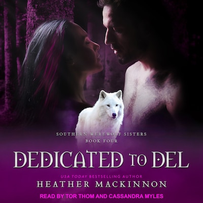 Dedicated to Del – omslag til lydbogen af Heather MacKinnon