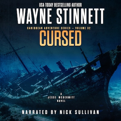 Cursed – omslag til lydbogen af Wayne Stinnett