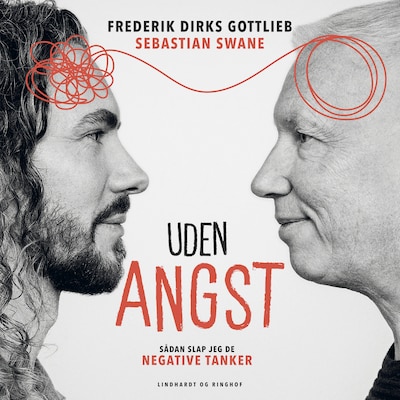 Uden angst – omslag til lydbogen af Frederik Dirks Gottlieb, Sebastian Swane