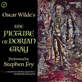 The Picture of Dorian Gray – omslag till ljudboken av Oscar Wilde
