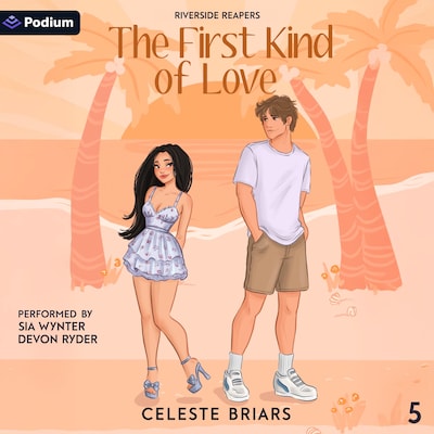 The First Kind of Love – omslag til lydbogen af Celeste Briars