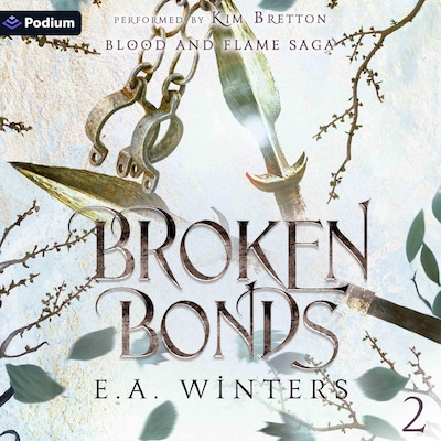 Broken Bonds – omslag til lydbogen af E.A. Winters