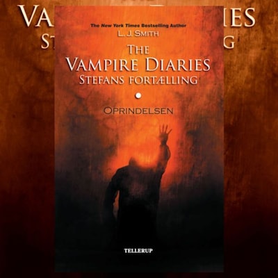 The Vampire Diaries - Stefans fortælling #1: Oprindelsen – omslag til lydbogen af L. J. Smith