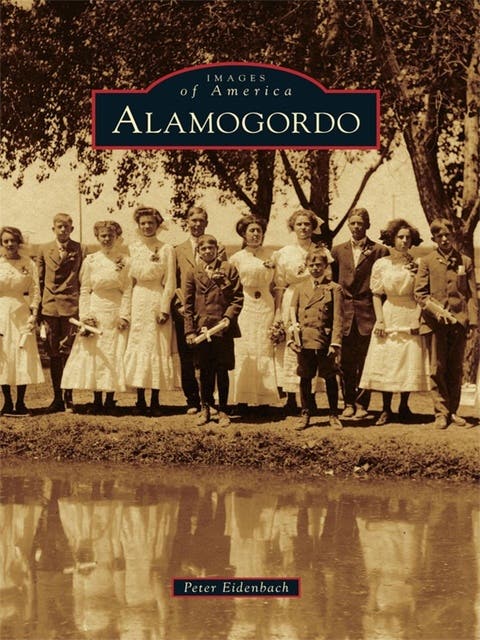 Alamogordo – omslag til lydbogen af Peter L Eidenbach
